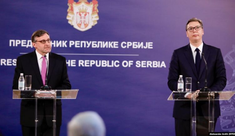 palmer vucic Palmer: SHBA do të përpiqet ta bindë BE-në për hapjen e negociatave me Shqipërinë e Maqedoninë e Veriut