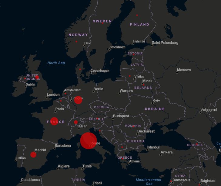 Koronavirusi, 17 viktima në Itali, raste të reja në Greqi, Bjellorusi e Lituani