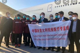 Qeveria kineze i dhuron 7 ton mjete mjekësore Lombardisë
