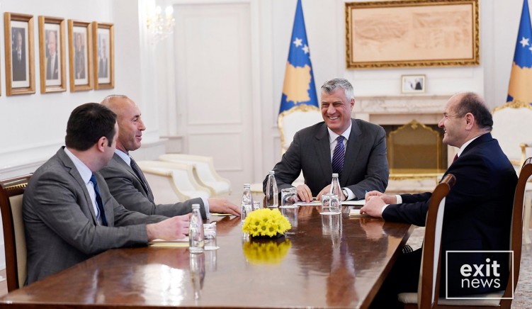 Haradinaj ne takim me Thacin Haradinaj kërkon ndërprerjen e dialogut me Serbinë