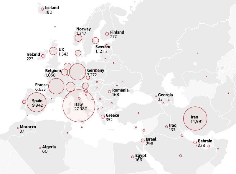 Këto janë masat drastike në të gjithë Europën
