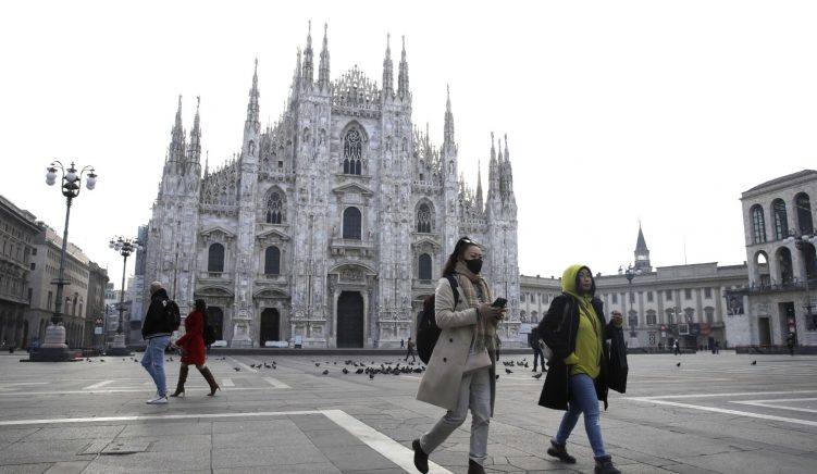 Masa ekstreme: Rajoni i Lombardisë dhe 11 qytete në Itali në gjendje shtet-rrethimi