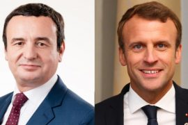 Albin Kurti takohet me presidentin francez Macron javën e ardhshme