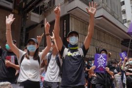 Nisin protestat kundër qeverisë në Hong Kong