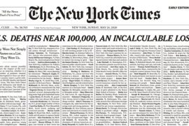 The New York Times publikon emrat e 1000 viktimave të Covid-19