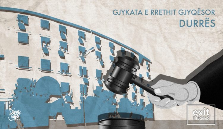 Covid-19 mbyll gjykatën e Durrësit