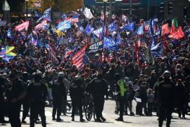 Protesta pro-Trumpit në Uashington D.C — Foto