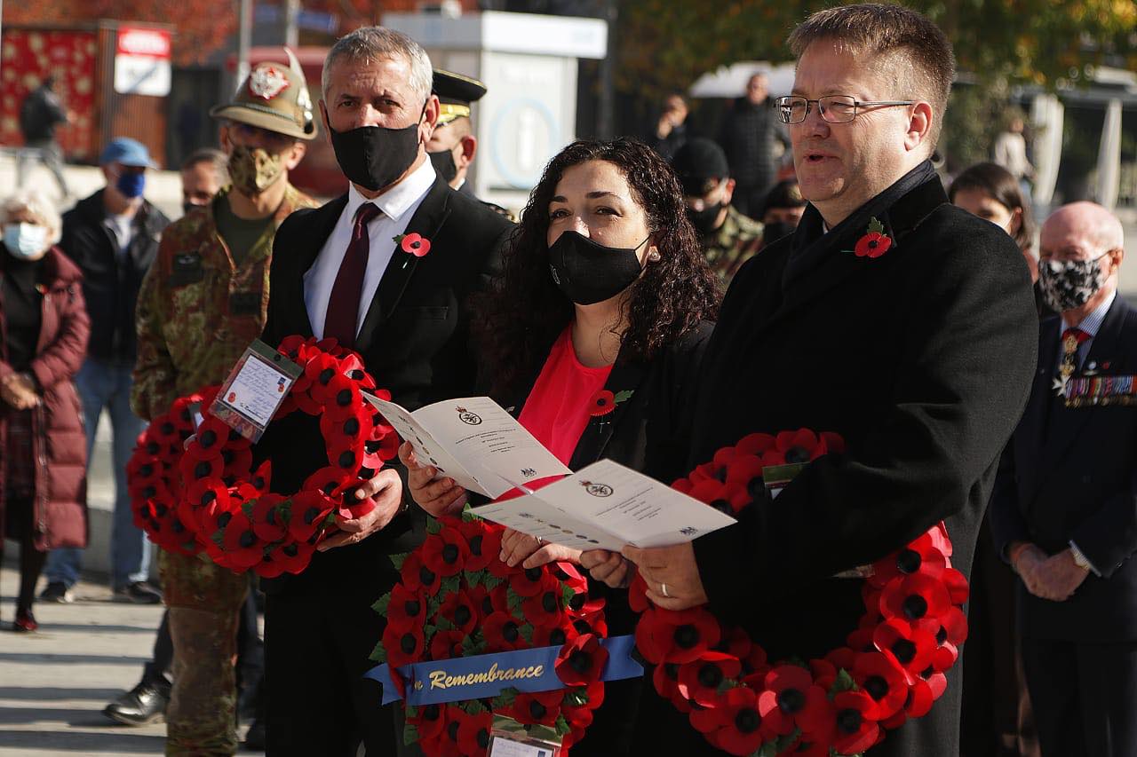 Memorial për dëshmorët e Britanisë që humbën jetën gjatë misionit në Kosovë