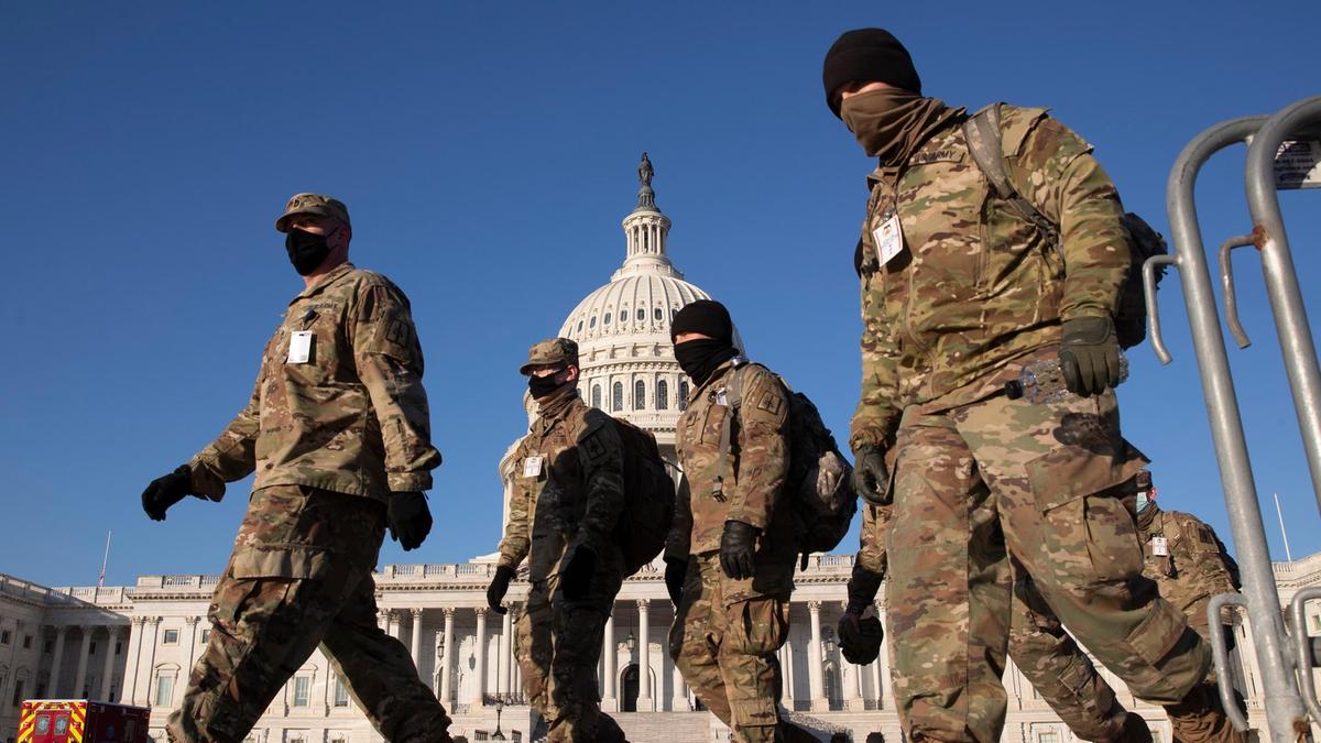 Inaugurimi i Bidenit, largohen dy ushtarë të gardës për lidhje me grupet e ekstremit të djathtë