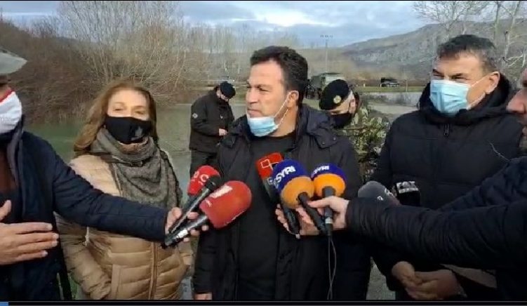 Ministri Peleshi: Niveli i ujit në Shkodër është ulur, janë angazhuar dhe Forcat e Armatosura