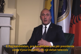 Haradinaj fton Vjosa Osmanin në debat publik