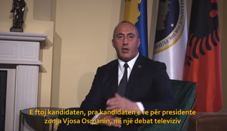 Haradinaj fton Vjosa Osmanin në debat publik