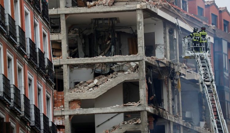 Dy persona humbin jetën nga një shpërthim në Madrid