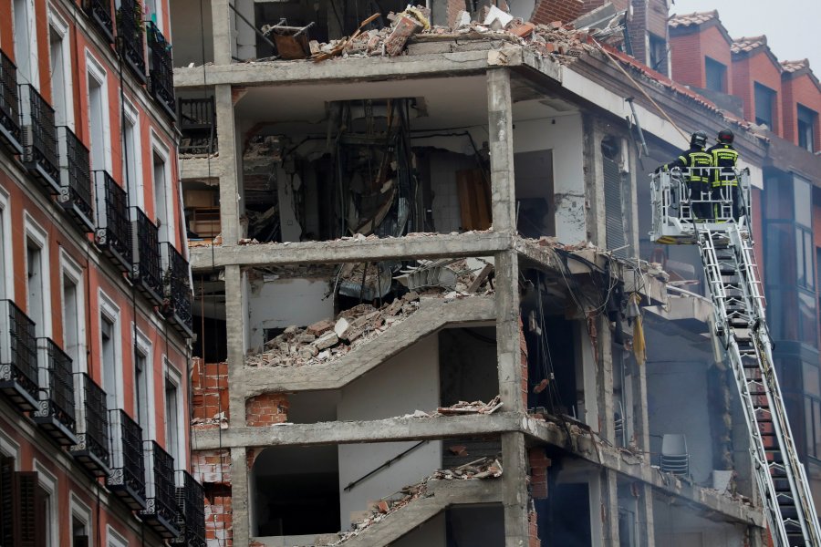 Dy persona humbin jetën nga një shpërthim në Madrid