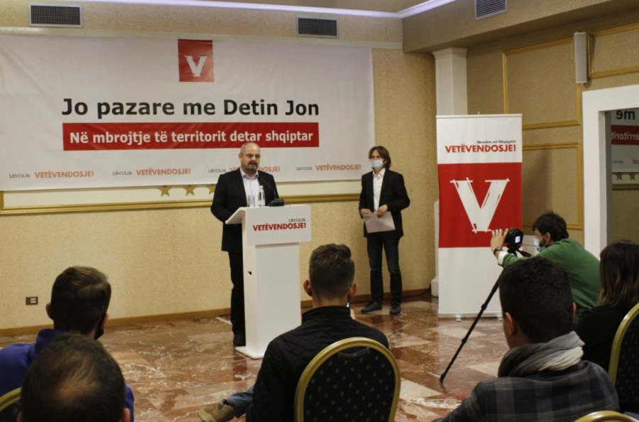 Lëvizja Vetëvendosje Qendra Shqipëri prezanton kandidatët për zgjedhjet e 25 prillit