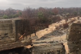 Shembet ura e Kalivaçit nga përmbytjet, banorët mbeten të izoluar