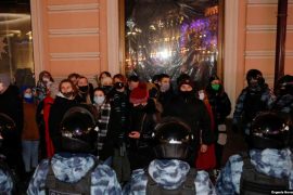 Rreth 1400 të arrestuar gjatë protestave në Moskë
