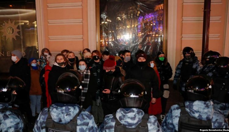 Rreth 1400 të arrestuar gjatë protestave në Moskë
