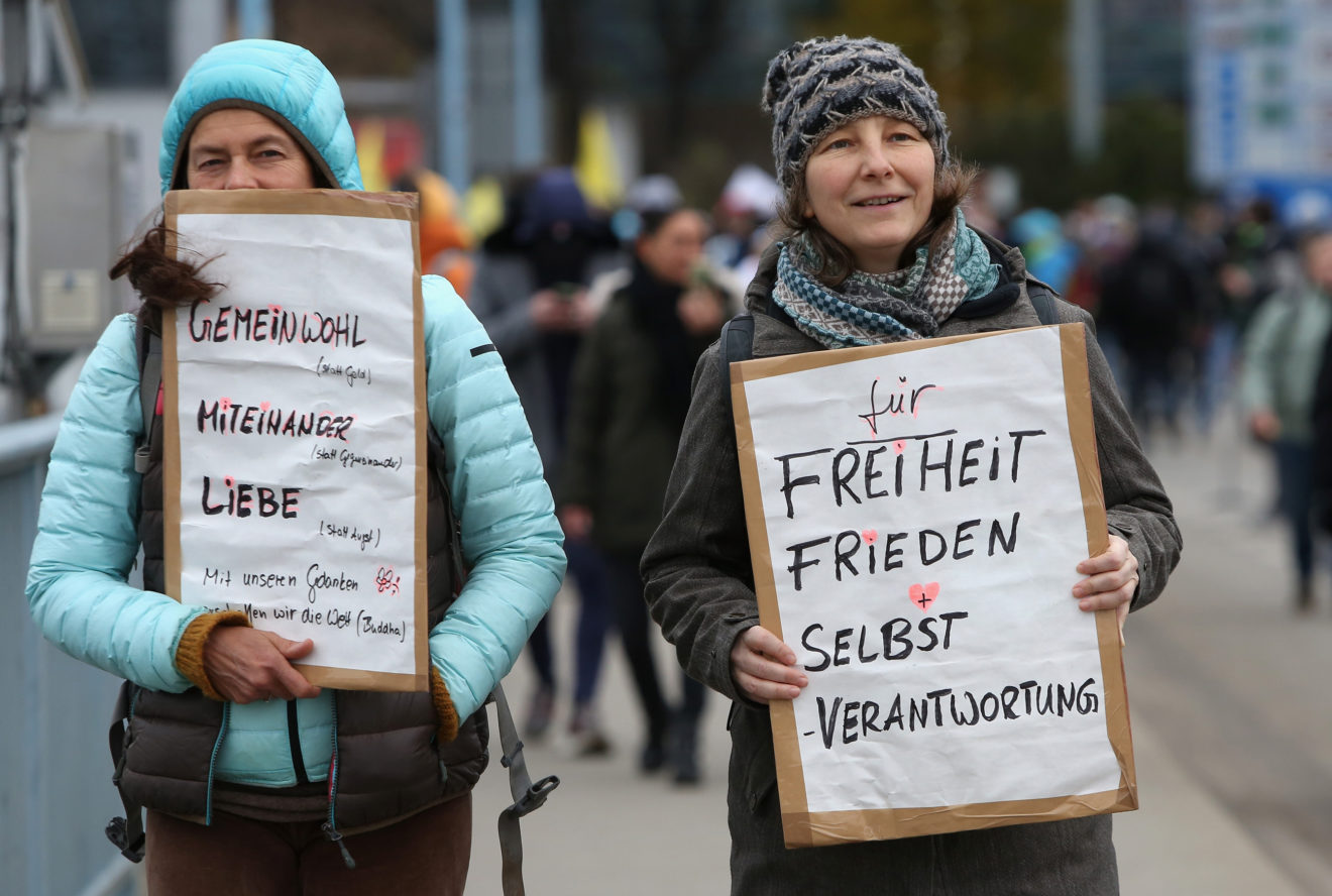 Protestat kundër masave në Gjermani shtuan rastet e infektimit