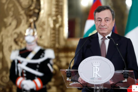 Mario Draghi betohet si kryeministër