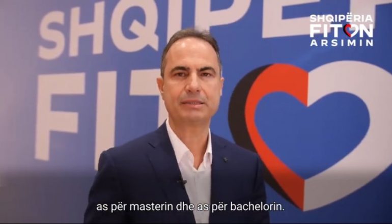 Luçiano Boçi tregon prioritetet e PD-së për arsimin