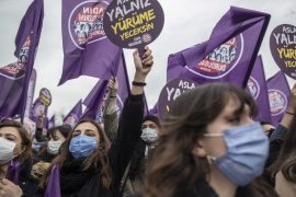 Protesta në Turqi për tërheqjen nga Konventa për parandalimin e dhunës ndaj grave