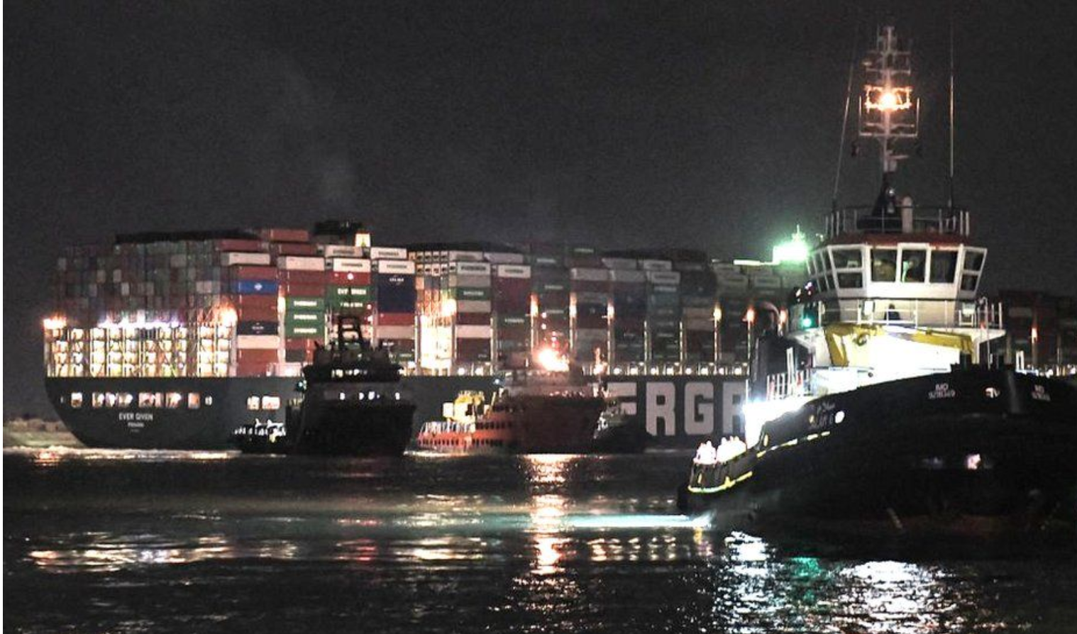 Sa i kushton tregtisë botërore bllokimi i kanalit të Suezit?