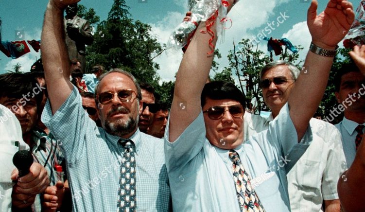 fino nanao Intervista e parë e Bashkim Finos si kryeministër i vendit në 1997