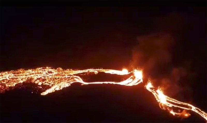 Shpërthen në Islandë një vullkan jo aktiv prej 6,000 vjetësh