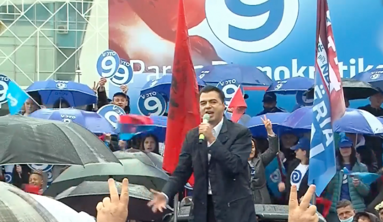Screen Shot at PM Basha thirrje për të votuar masivisht në 25 prill