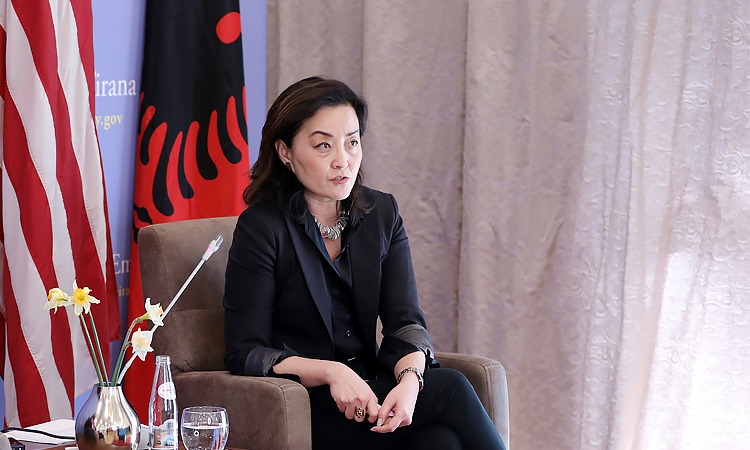 Ambasadorja Kim nxit KPA për veting të paanshëm për Prokuroren Imeraj