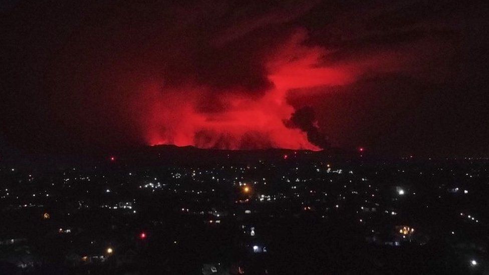 Shpërthen një vullkan në RD Kongo, mijëra banorë evakuohen