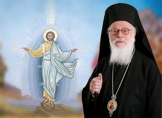 Kryepeshkopi Anastas uron Pashkët për besimtarët ortodoksë
