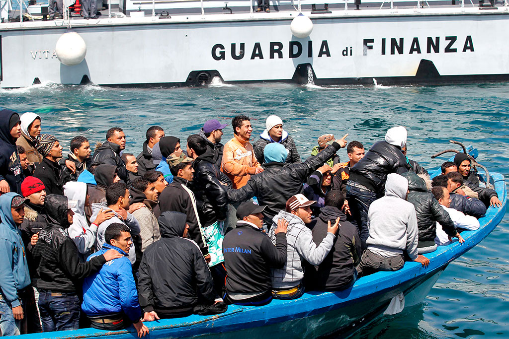 1400 emigrantë mbërrijnë në Itali