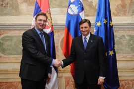 Presidenti slloven diskuton integrimin dhe Kosovën me homologun Vuçiç