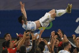 Messi fiton trofeun e parë me Argjentinën