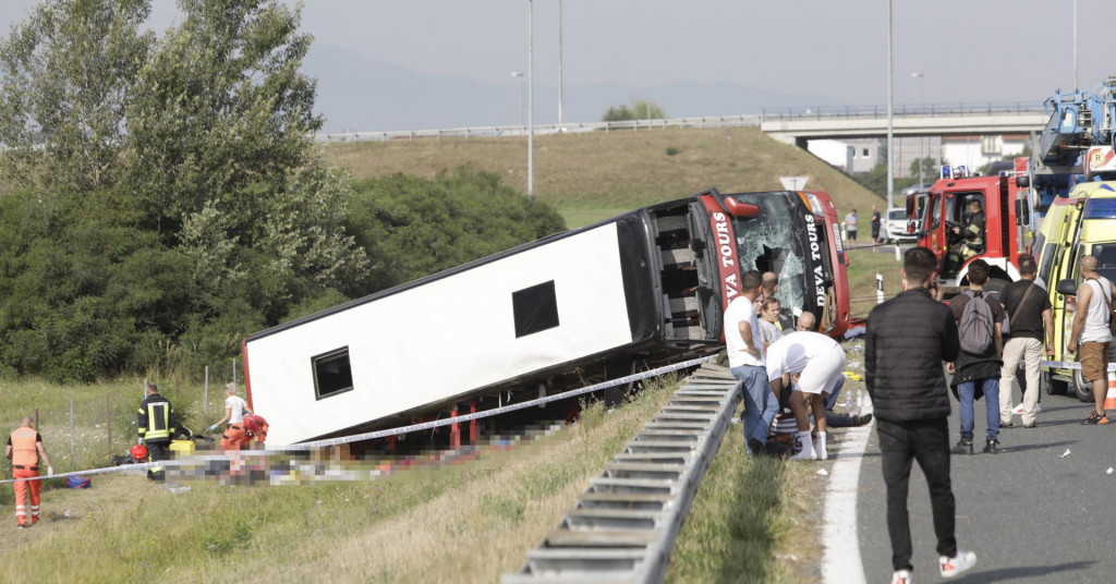 Autobusi i Kosovës del nga rruga në Kroaci, dyshohet për 10 të vdekur