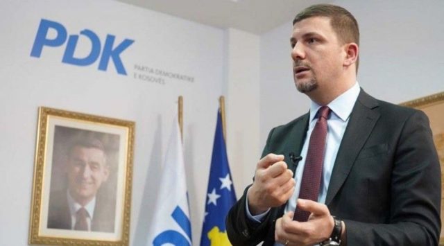 Memli Krasniqi, kandidati i vetëm i PDK-së për kryetar