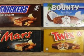 AKU asgjëson 36 tonë akullore ‘Bounty’, ‘Snickers’, dhe ‘Twix’
