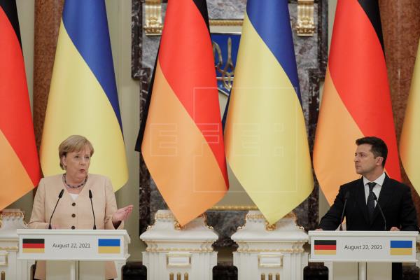 Merkel dhe presidenti ukrahinas Zelensky shfaqin diferenca mbi gazsjellësin Nord Stream 2