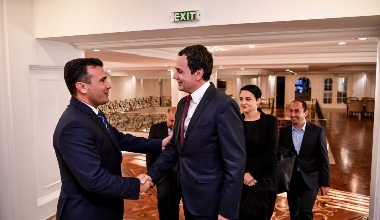 Takimi Kurti – Zaev: Qëndrimet mbi Open Balkans nuk do të pengojnë bashkëpunimin