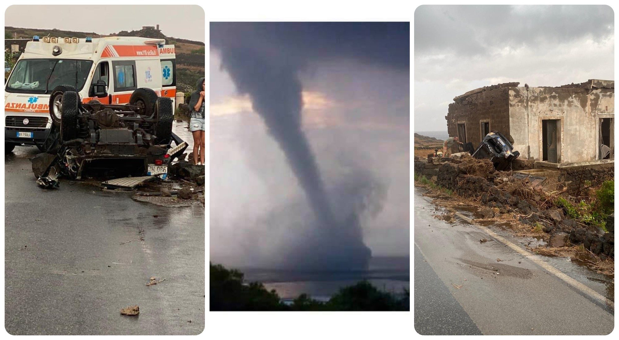 Dy të vdekur në Itali nga tornadoja që goditi ishullin Pantelleria