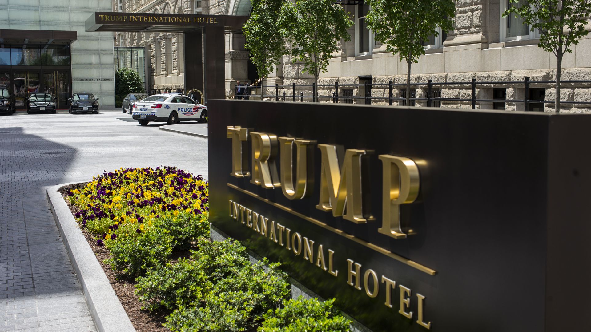 Trump shet hotelin Trump International në Uashington
