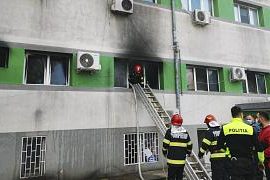 7 të vdekur nga zjarri në spitalin Covid në Rumani